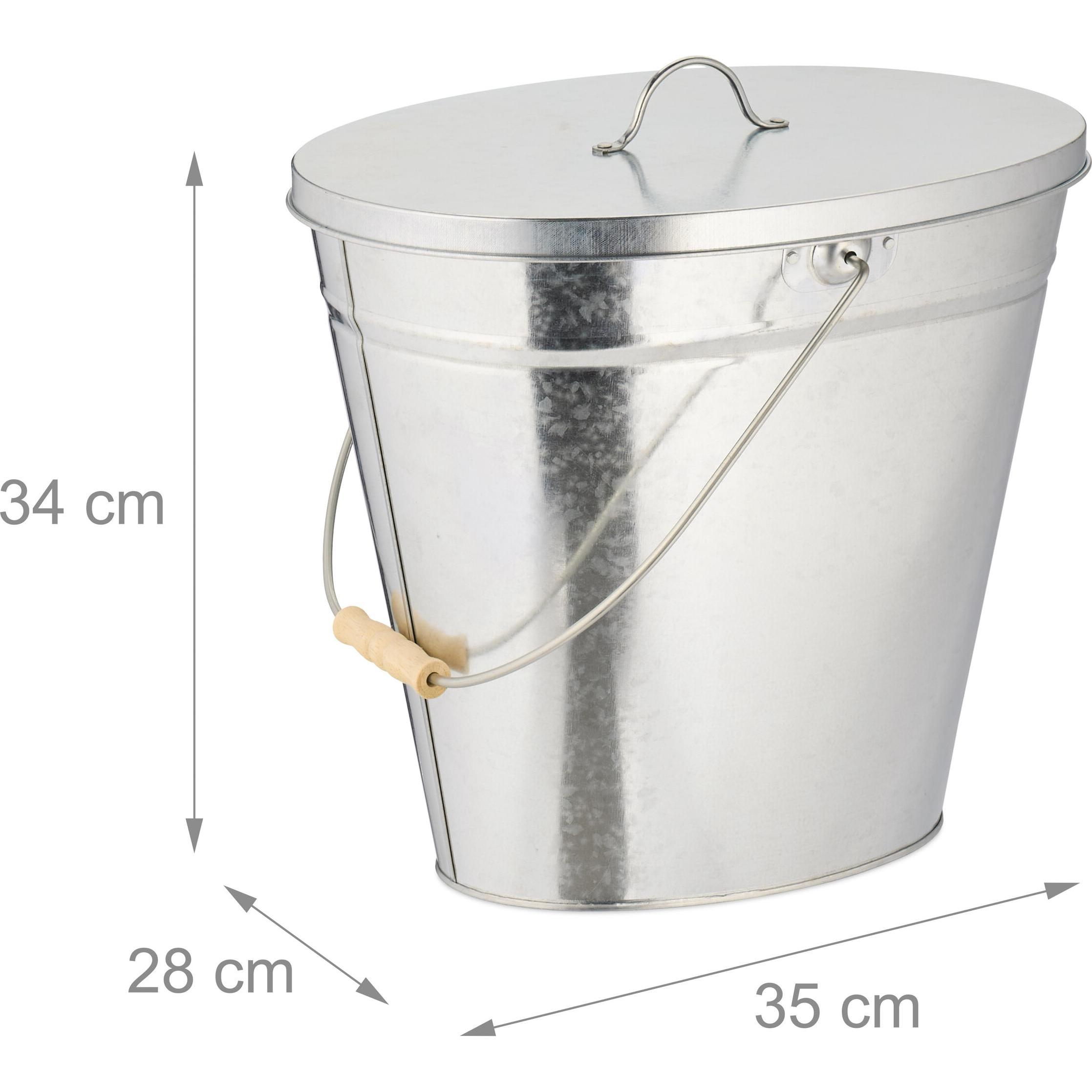 Thumbnail - Relaxdays, Zubehör Kerzen + Kamin, Ascheeimer