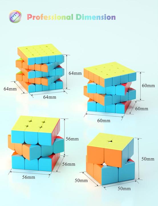 Produktbild Roxenda Speed Cube Set mit Tutorial