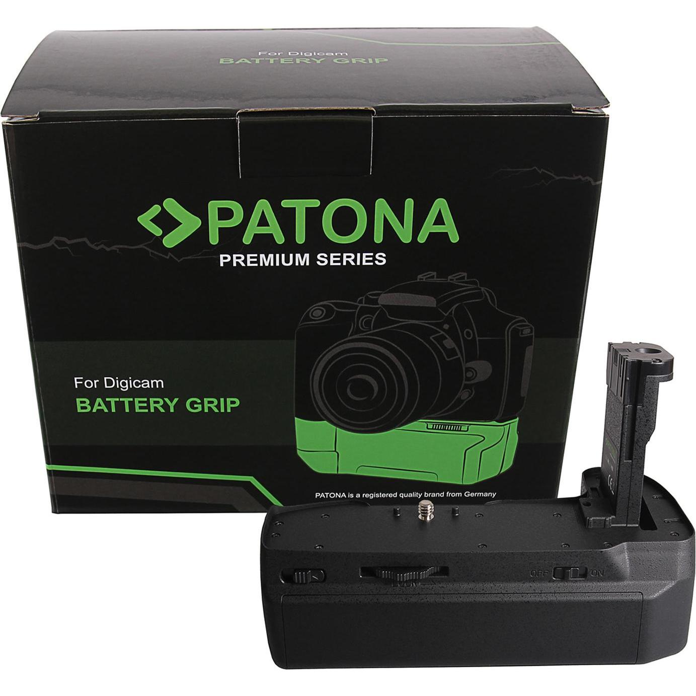 Patona Impugnature + Battery grip (Maniglia della batteria), Impugnatura + Battery grip, Nero
