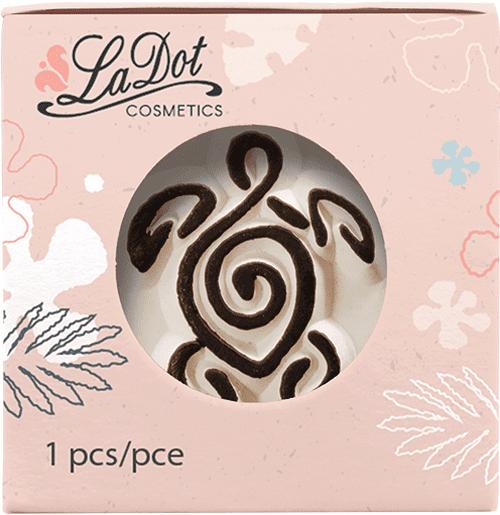 Actual product image La Dot Cosmetics Stamp tattoo stone small turtle