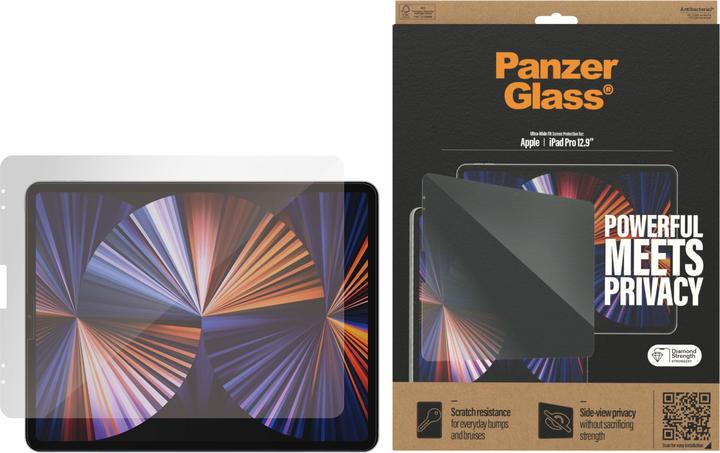 Produktbild PanzerGlass Privacy (1 Stück, iPad Pro 12.9 2020 (4. Gen), iPad Pro 12.9 2022 (6. Gen), iPad Pro 12.9 2021 (5. Gen), iPad Pro 12.9 2018 (3. Gen))