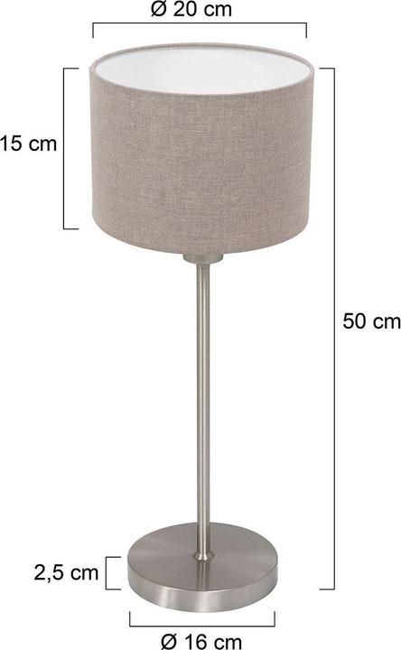 Actual product image Steinhauer Mexlite Tischleuchte Noor (E27)