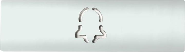 Actual product image Doorbird 423863040 Door intercom accessories Name plate