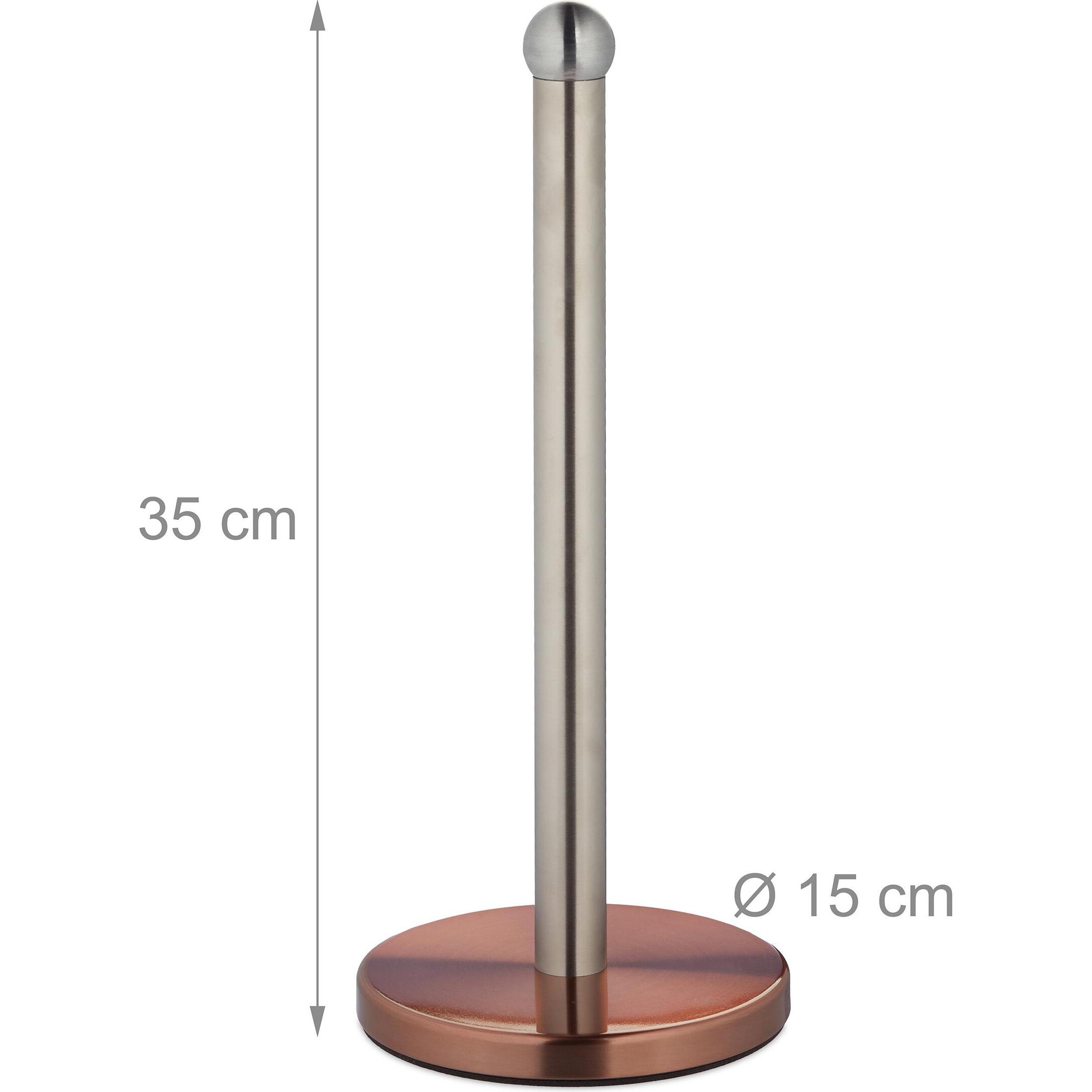 Thumbnail - Relaxdays Küchenrollenhalter, Küchenrollenhalter, Silber