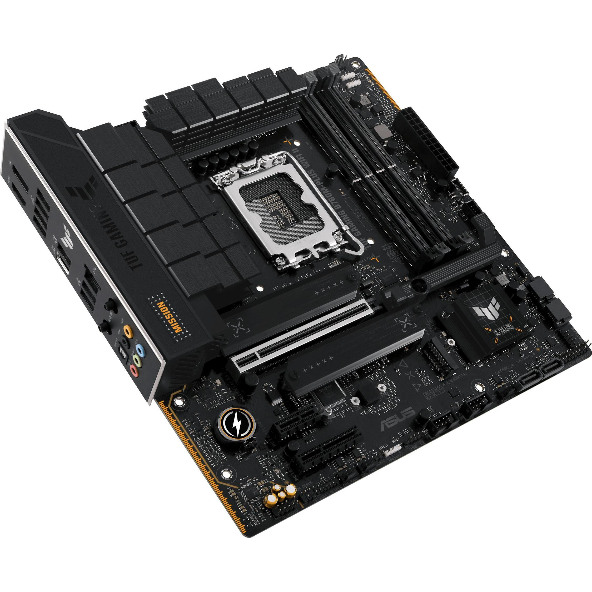 ASUS TUF GAMING B760M-PLUS WIFI II (LGA 1700, Intel B760, mATX), Mainboard