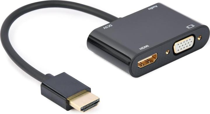 Immagine prodotto Gembird Da HDMI maschio a HDMI femmina + VGA f (HDMI, VGA, 210 cm)