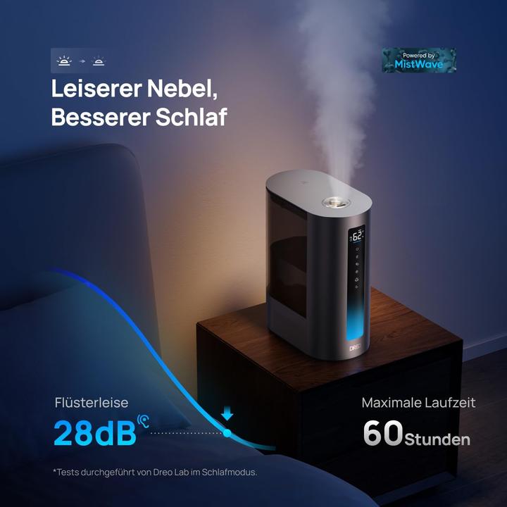 Actual product image Dreo Smart humidifier HM713S with flavour diffuser