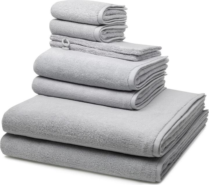 Ross Sensual Skin 2 X Wasch- 2 X Gäste- 2 X Dusch- 2 X Handtuch - im Set (16 x 22 cm, 30 x 50 cm, 50 x 100 cm, 75 x 140 cm)