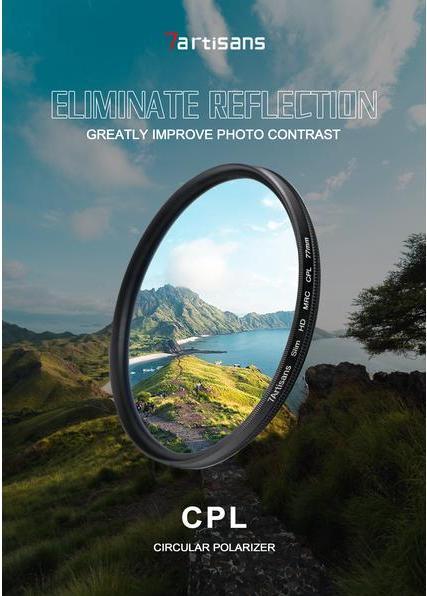 Actual product image 7artisans CPL polarising filter (82 mm, Polarizing filter)