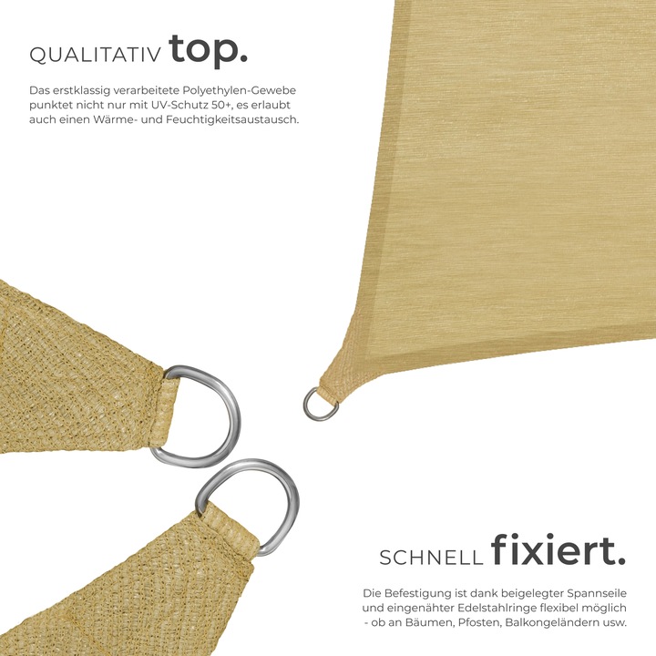 Actual product image tectake Awning (360 x 360 cm)