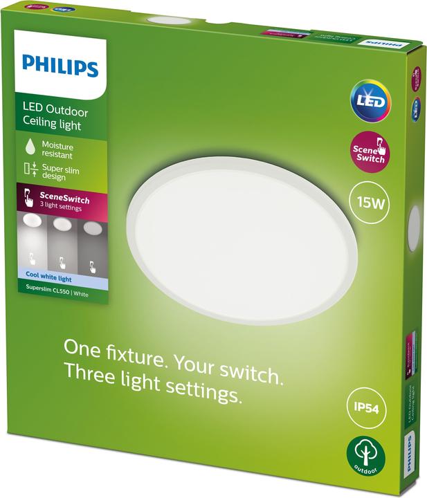Image du produit Philips Superslim CL550 (1500 lm)