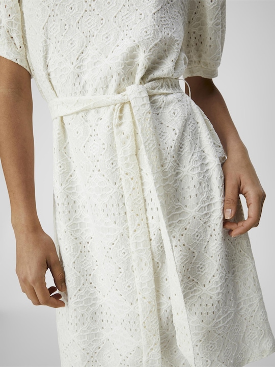 Produktbild Object Broderie Anglaise Minikleid (L)