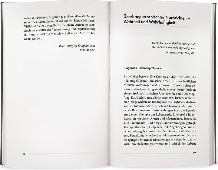 Actual product image Ins Mark getroffen (German, Thomas' leg, 2021)