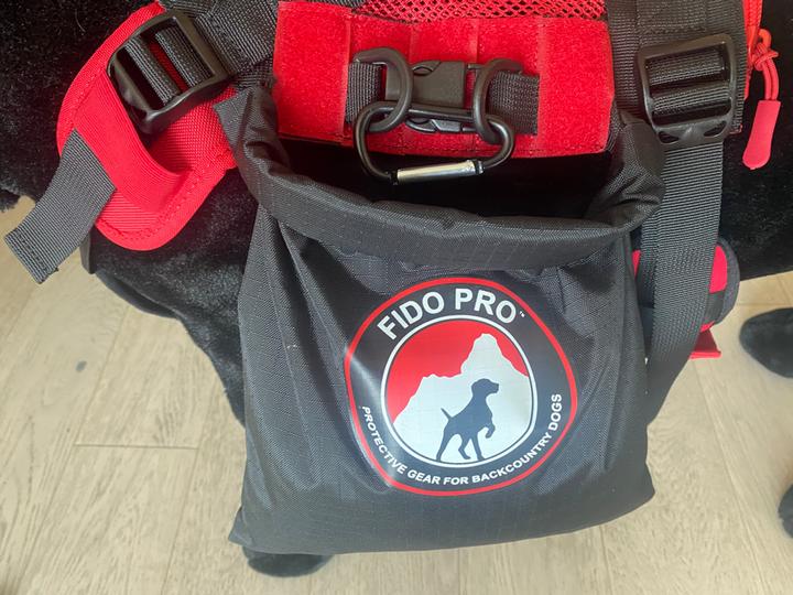 Immagine prodotto Fido Pro Zaino per cani Saddle Dry Bags (Cappotto per cani)