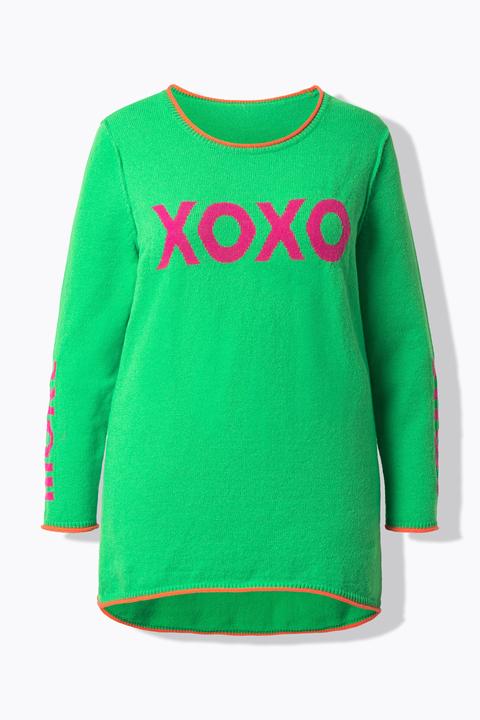 Produktbild Angel of Style Pullover, Straight Fit, Statement, offenkantig (60)