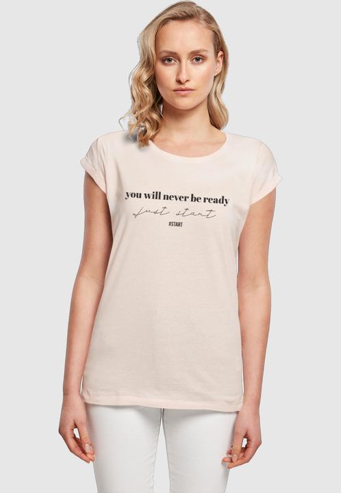 Produktbild Merchcode Ladies Just Start T-Shirt - 112551 (S)