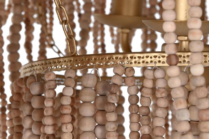 Actual product image Techo Lamp with Natural Balls