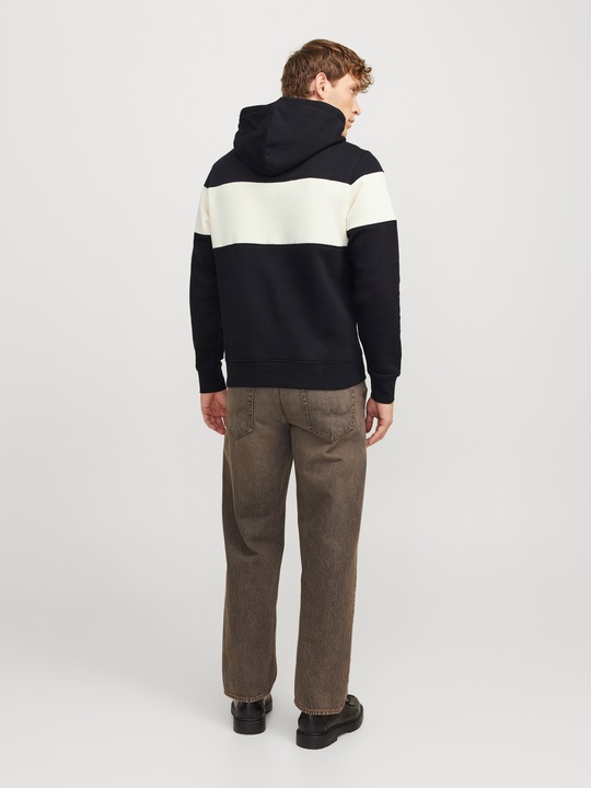 Actual product image Jack & Jones Jorvesterbro Block Sweat Hood Styd Aw24 (M)