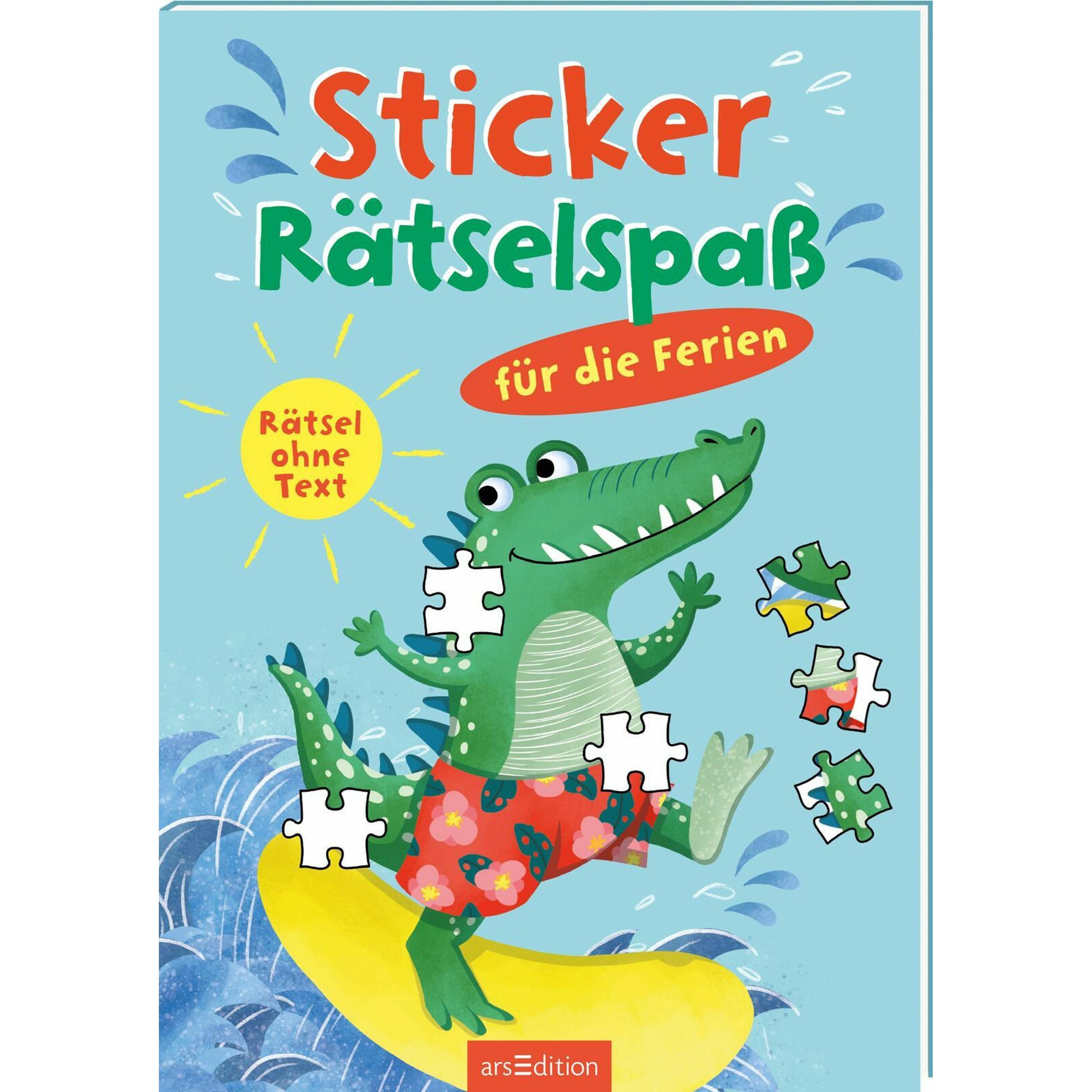 Ars Edition Sticker-Rätselspass für die Ferien - acquista su Digitec