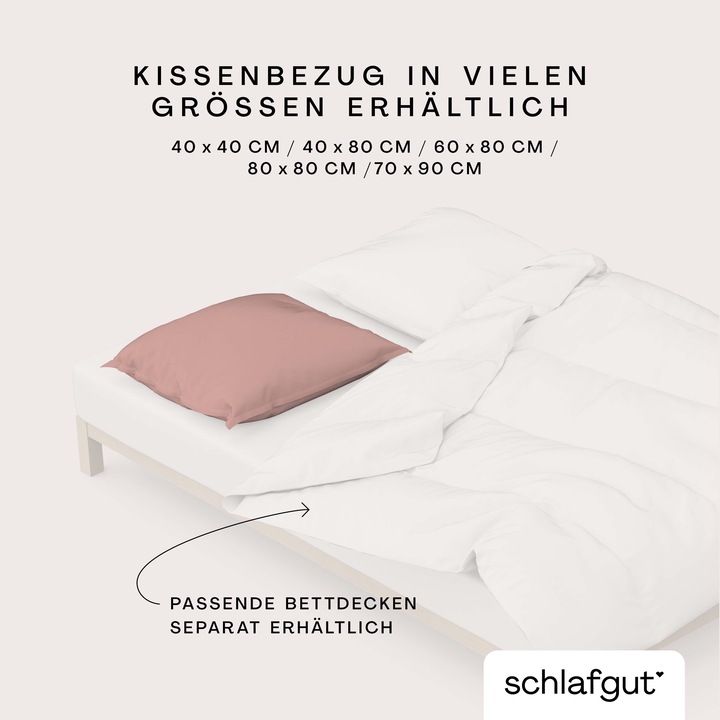 Immagine prodotto schlafgut Knitted Jersey (Copripiumino, 60 x 80 cm)