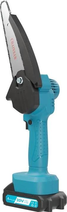 Image du produit Extralink TM-107 | Mini motosierra eléctrica | 6 pulgadas, bateria de 1.5 Ah (Tronçonneuse à batterie)