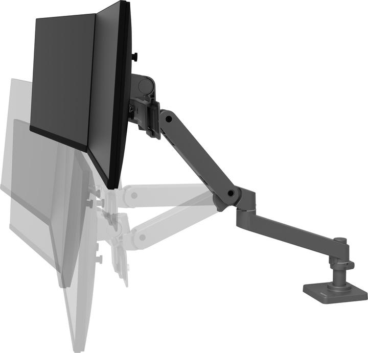 Actual product image Ergotron LX PRO ARM DUAL DIRECT DESK MOUNT darkgrey (Dining table, 27")