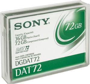 Actual product image Sony 4mm DDS-5 streamer tape 36-72 GB (compressed (DAT 72, 36 GB)