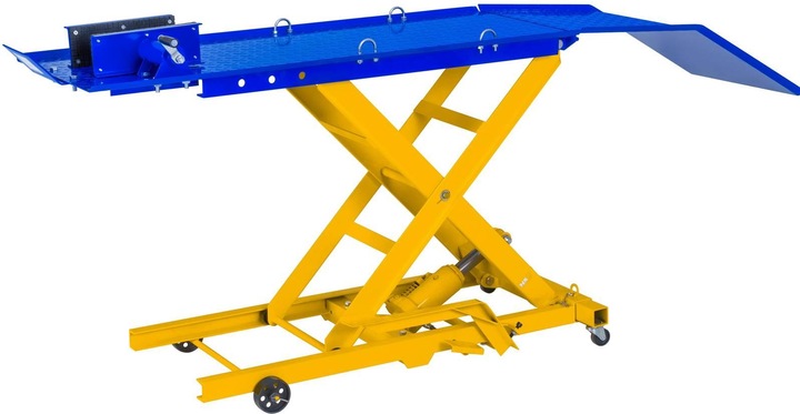 Produktbild MSW Motorradhebebühne Arbeitsbühne Hebebühne Motorradheber Motorradbühne 175 x 50 cm