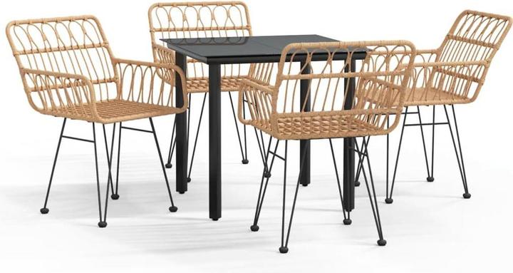 Produktbild vidaXL Garten Essgruppe