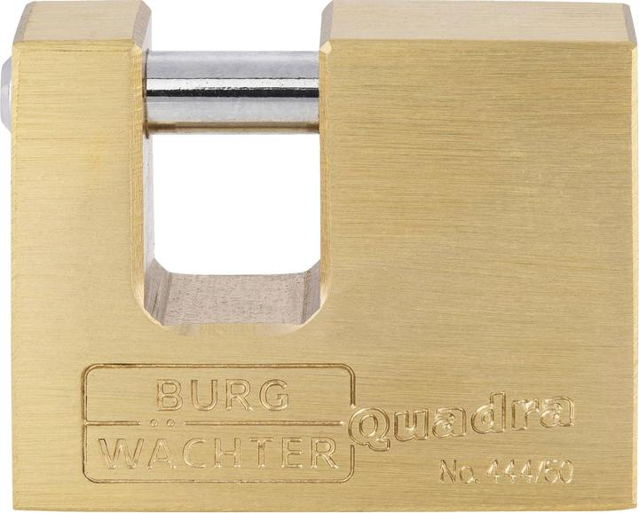 Actual product image Burg Wächter 28591 Padlock 50.00 mm different locking Brass Sch