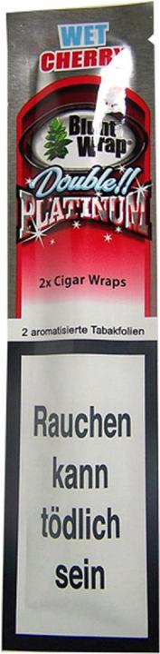 Blunt Wraps Double Platinum Wet Cherry 2 in 1
