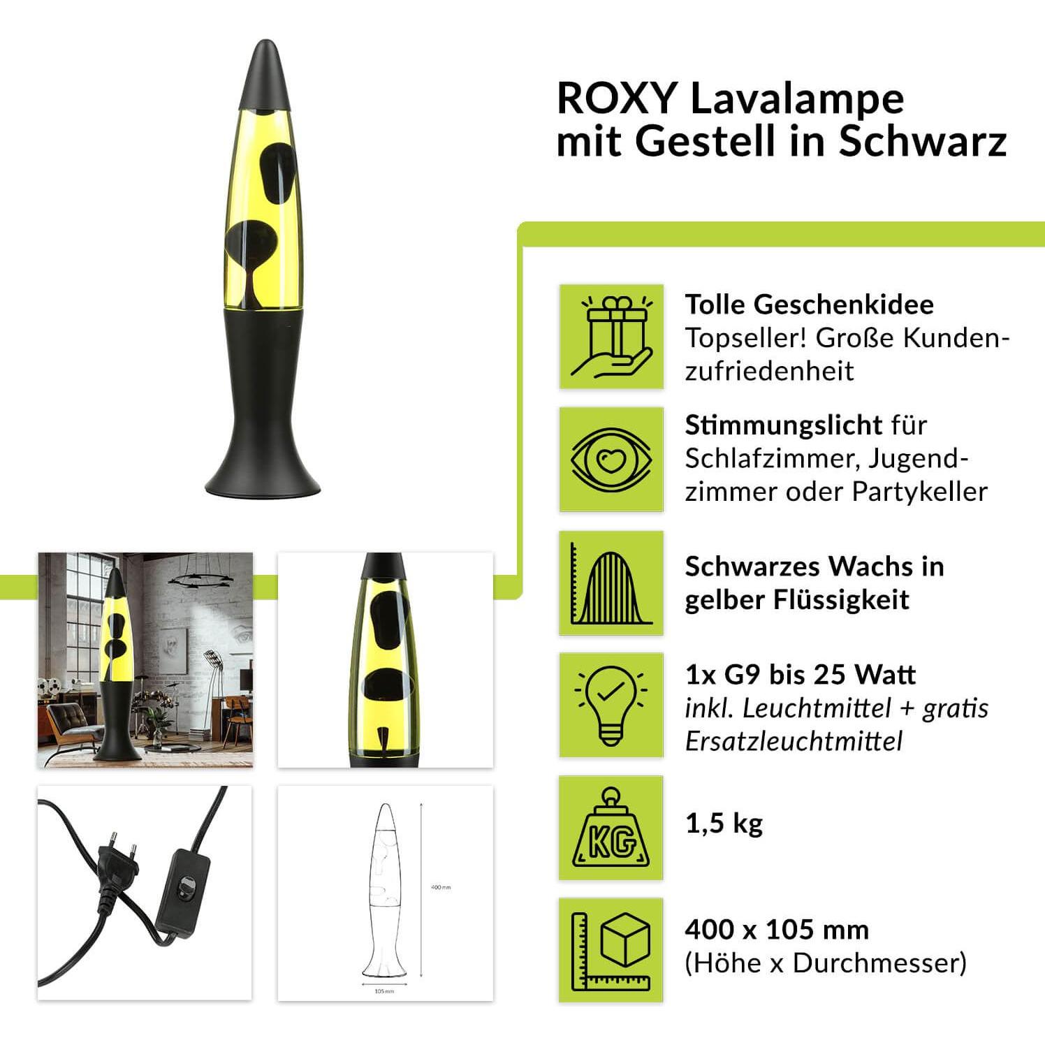 Thumbnail - Licht-Erlebnisse, Tischlampe, Roxy (G9)