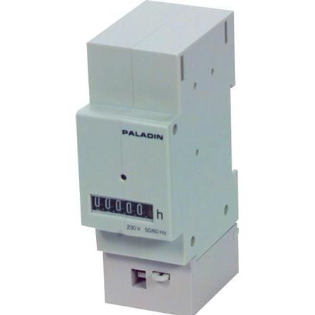 Paladin, Energiemessgerät, Timetaeller for dinskinne 35 mm bred 230V AC/50 Hz