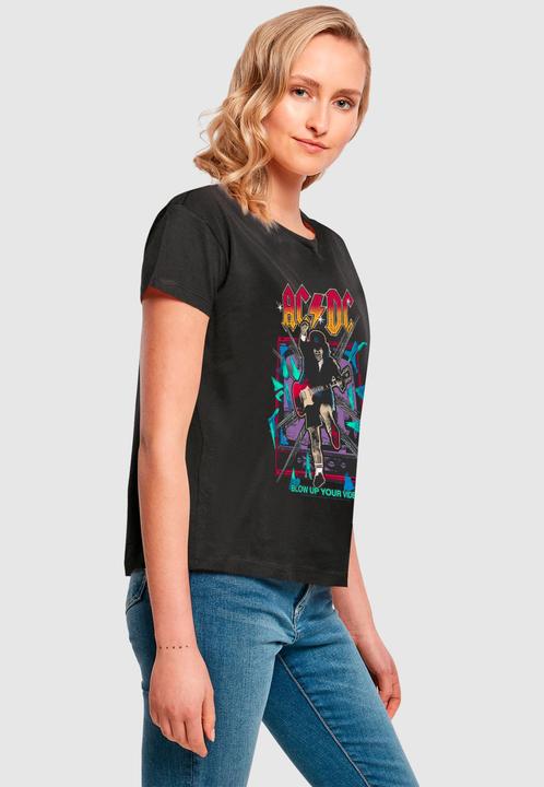 Produktbild Merchcode Ladies ACDC - Blow Up Your Video Jump Box Tee - 165709 (XL)