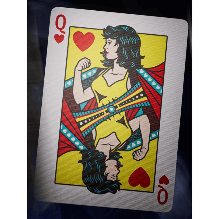 Actual product image Theory11 DC Comics playing cards Superman: The Man of Steel (English)