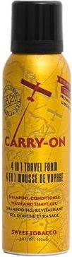 Produktbild 18.21 Man Made Carry On 4-in-1 Travel Foam Shampoo Conditioner Wash & Shave 3.4 fl. oz Sweet Tobacco (Flüssiges Shampoo)
