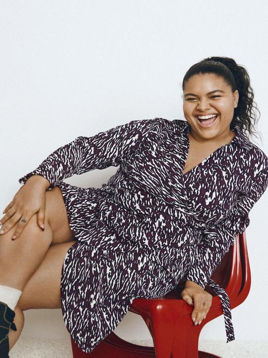 Image du produit Vila Curve - robe portefeuille (54)