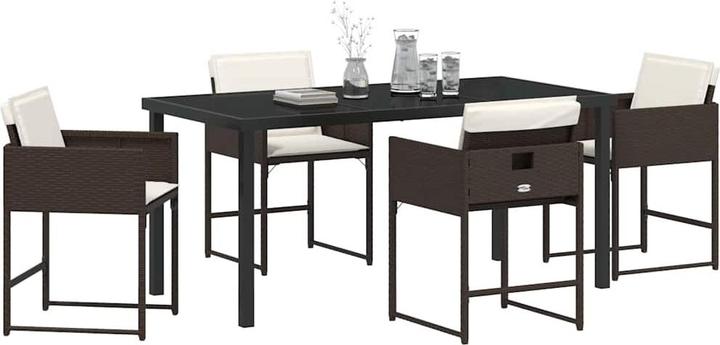 Produktbild vidaXL Modernes Esszimmer-Set (160 x 80 x 73 cm)