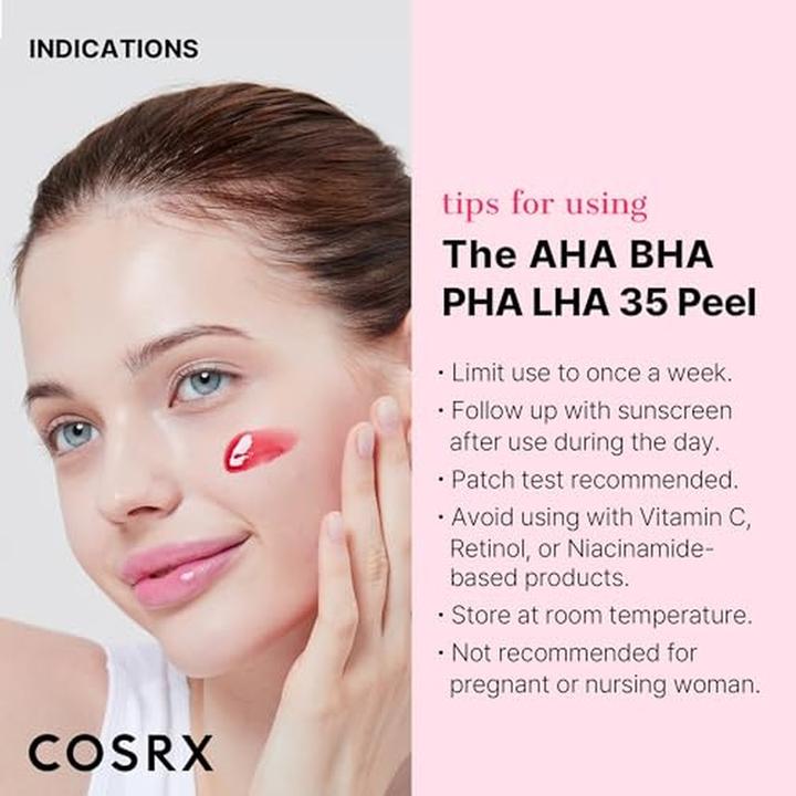 Actual product image Cosrx The aha bha pha lha 35 peel (Cleansing scrub, 30 ml)