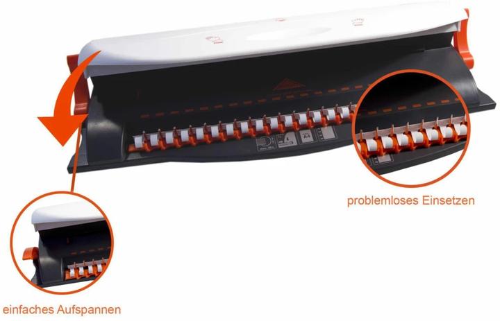 Actual product image Peach Personal Binder (Comb binding)