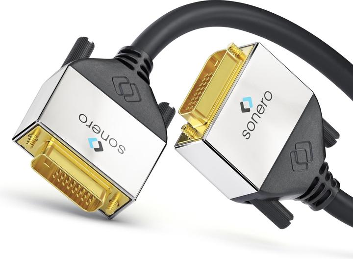 Produktbild Sonero Kabel DVI-D - DVI-D, 2 m (2 m)
