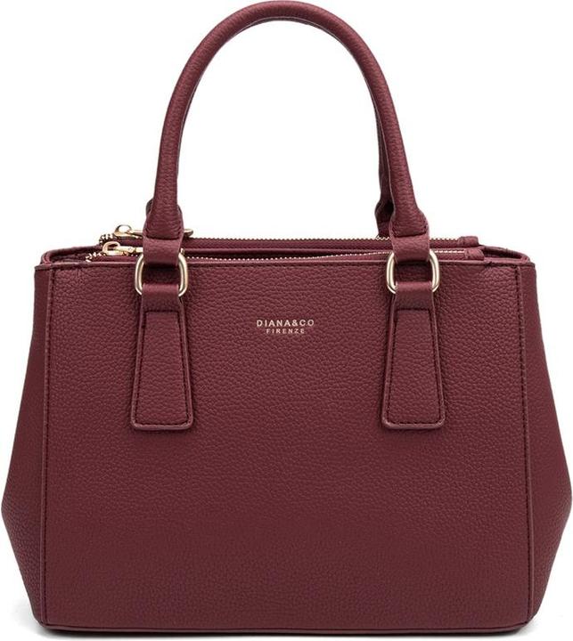 Diana & Co Handtasche Damen - Modell Aveline Chic - 100% Polyurethan - 27.0 X 20.0 X 12.0 Cm