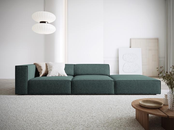 Actual product image Cosmopolitan Design Right Sofa, "Arendal", 4 Seats, Petrol, 262x102x70 Made in Europe