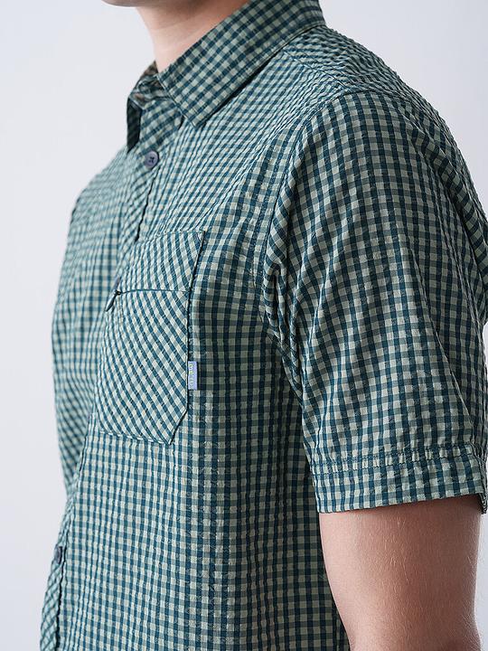 Immagine prodotto Meru Valongo Seersucker Shirt S S (S)