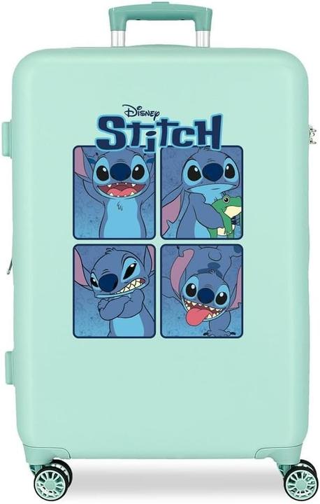 Image du produit Disney Valise extensible Stitch avec roues multidirectionnelles et système de verrouillage (56 l)