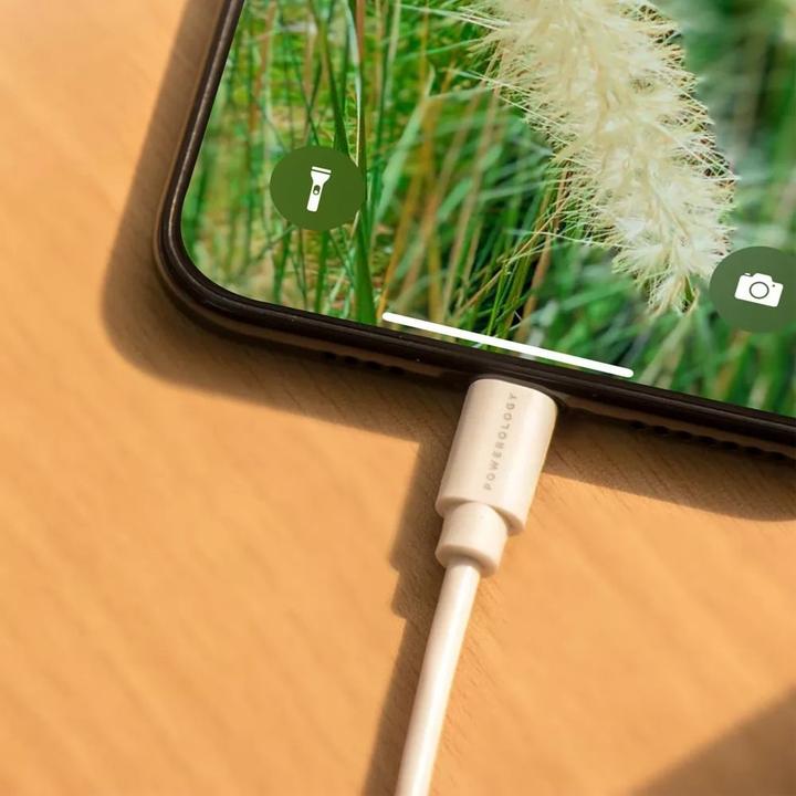 Produktbild Powerology PVC Mfi Lightning Cable 1.2M – White (1.20 m, 12 W)