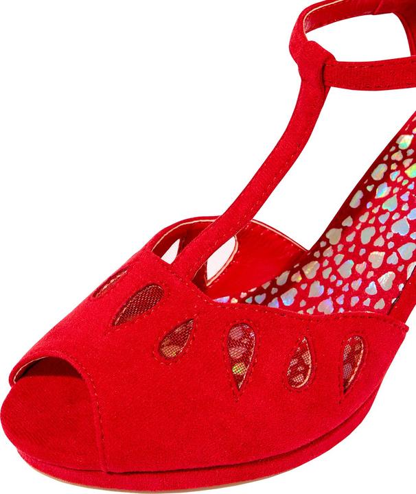 Actual product image Joe Browns Cut-Out Detail Peep Toe T-Bar Heels (38)