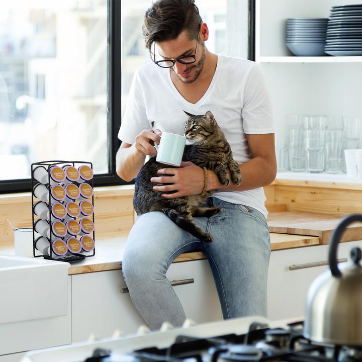 Actual product image Relaxdays Capsule rack