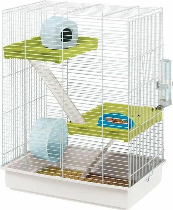 Ferplast Hamster Tris - Käfig für Hamster - 46x29x58 cm