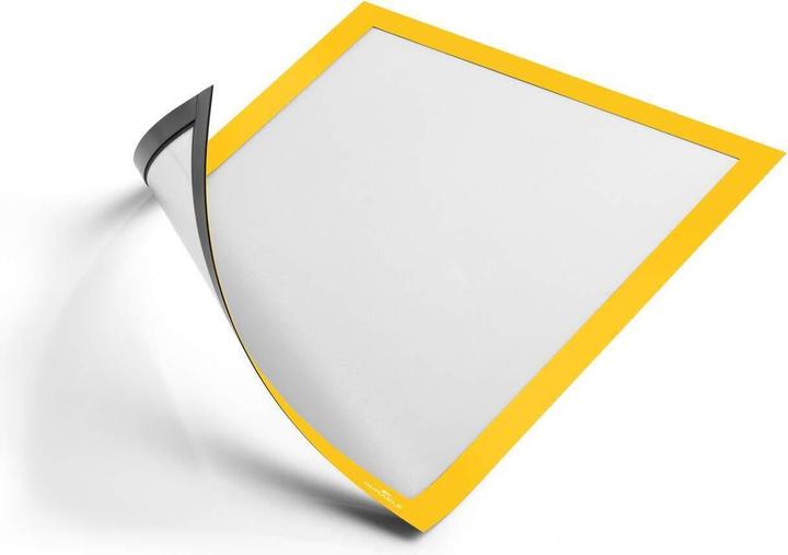 Produktbild Durable 2 Magnetrahmen DURAFRAME® MAGNETIC A4 gelb